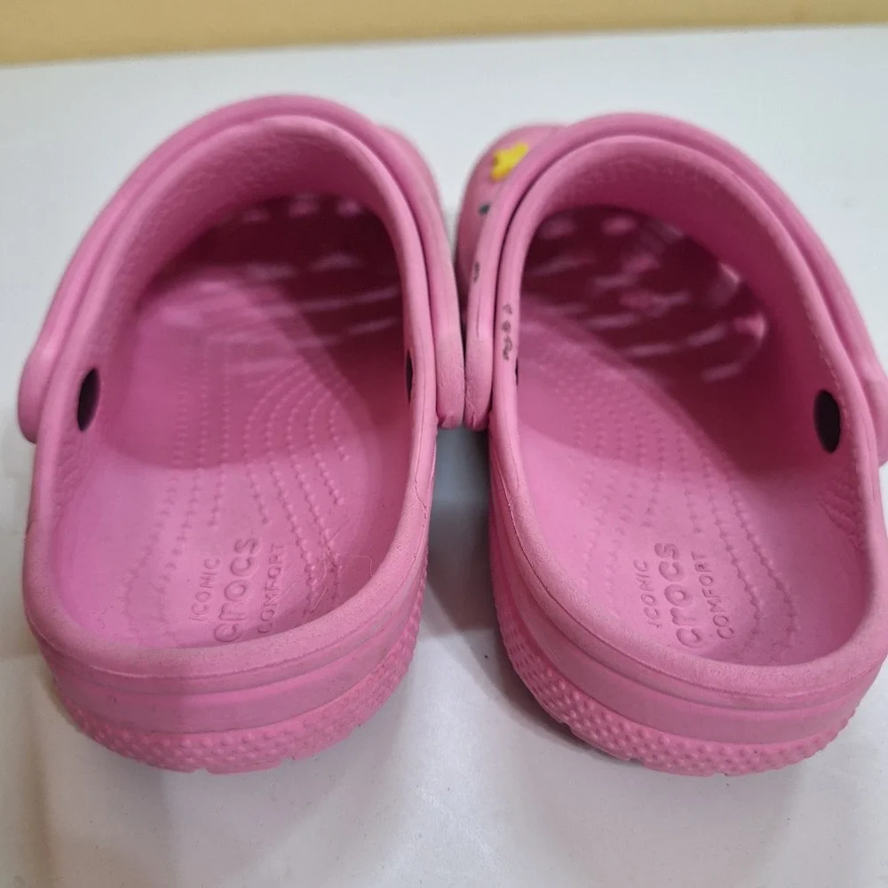 Original Classic Crocs Unisex Clogs - Electric Pink‎ Junior 12